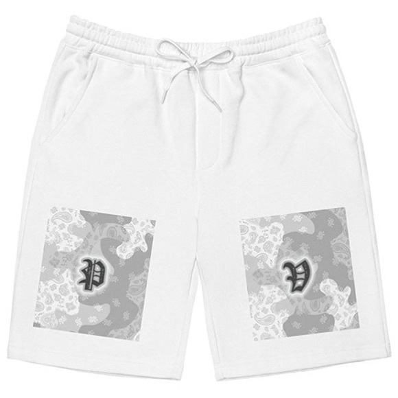 Camo Flag Cotton Shorts - Picture 3 of 4